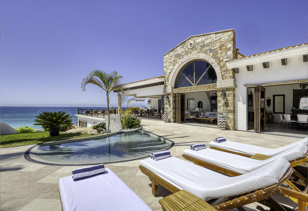 Pedregal La Laguna La Laguna Beach Estate: The Definitive 8-Suite Beachfront Legacy Compound8 BR | 8.5 BA | 11,000+ Total Sq. Ft. | 16,000 Sq. Ft. Outdoor LivingOffered as a rare opportunity to acquire a generational legacy asset in an era of intentional coastal scarcity, La Laguna Beach Estate represents the pinnacle of beachfront luxury. This expansive Hacienda masterfully integrates authentic Mexican craftsmanship with the sophisticated infrastructure of a world-class private resort. Situated on a serene, semi-private beach in the prestigious La Laguna enclave of San José del Cabo, the estate offers a sanctuary of privacy and tranquility unmatched in the San José Corridor--reminiscent of the pristine California coastline but set against the warm, azure waters of the Sea of Cortez. A Masterclass in High-Yield LuxuryDesigned as a consolidated luxury asset, this property transcends the standard residential offering. With over 13,000 square feet of covered living space and a proven footprint for high-end wellness retreats and corporate events, the estate is optimized for both private enjoyment and boutique hospitality. Each of the 8 exquisitely appointed ocean- – 3 Demasias de la Laguna, San Jose del Cabo, BS