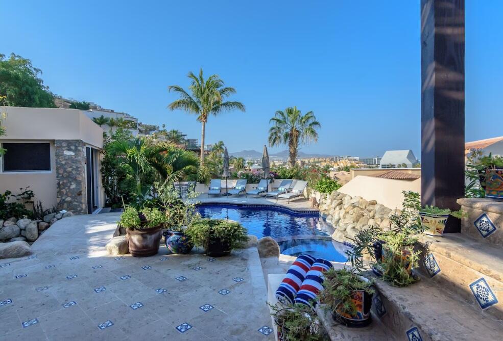 Pedregal Pedregal Csl Discover the perfect blend of comfort, character, and location in this cozy and quaint private home, ideally situated just a short, easy walk from the vibrant heart of downtown Cabo San Lucas. Restaurants, nightlife, shops, and the marina are all within reach—no car required—yet the home maintains a peaceful, residential feel.Thoughtfully designed and well maintained, this property offers an inviting atmosphere that appeals equally to full-time residents, vacationers, and investors alike. With low HOA fees and an excellent location, ownership is both convenient and cost-effective.The home also shines as an income-producing property, boasting a proven rental history and consistent demand thanks to its walkability and charm. Whether you're seeking a personal Cabo getaway, a full-time residence, or a turnkey rental investment, this property checks all the boxes.A rare opportunity to own a private home near downtown Cabo with lifestyle appeal and investment upside. for sale