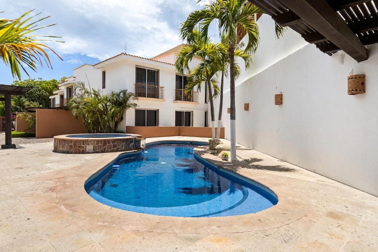 Pedregal Pedregal Csl This charming townhome is located in a secluded enclave of eight in the exclusive neighborhood known as Pedregal de Cabo San Lucas just steps to town. This 2 bedroom 2.5 bathroom offers private access through an electric gate and a carport with a pergola. As well as a pool and BBQ available for residents. Beautiful top of the line finishes throughout. With an open concept layout, balconies in each bedroom, an open courtyard, walk-in closet, marble and granite counters add to the charm of this spacious townhome. Residents enjoy the local amenities redefining the Cabo lifestyle and to the most discerning individuals who call this their home away from home. From beach access where the sparkling waters of the Pacific Ocean contrast the sunset where you can watch the seasonal whales and turtle release, to a gym & spa offering treatments and a relaxation experience. Residents have exclusive access to establishments offering exquisite cuisine, The courts cafe offering breakfast & lunch as well as Fenix Restaurant offering day and night service. As well, in the heart of the development, with mountain for sale