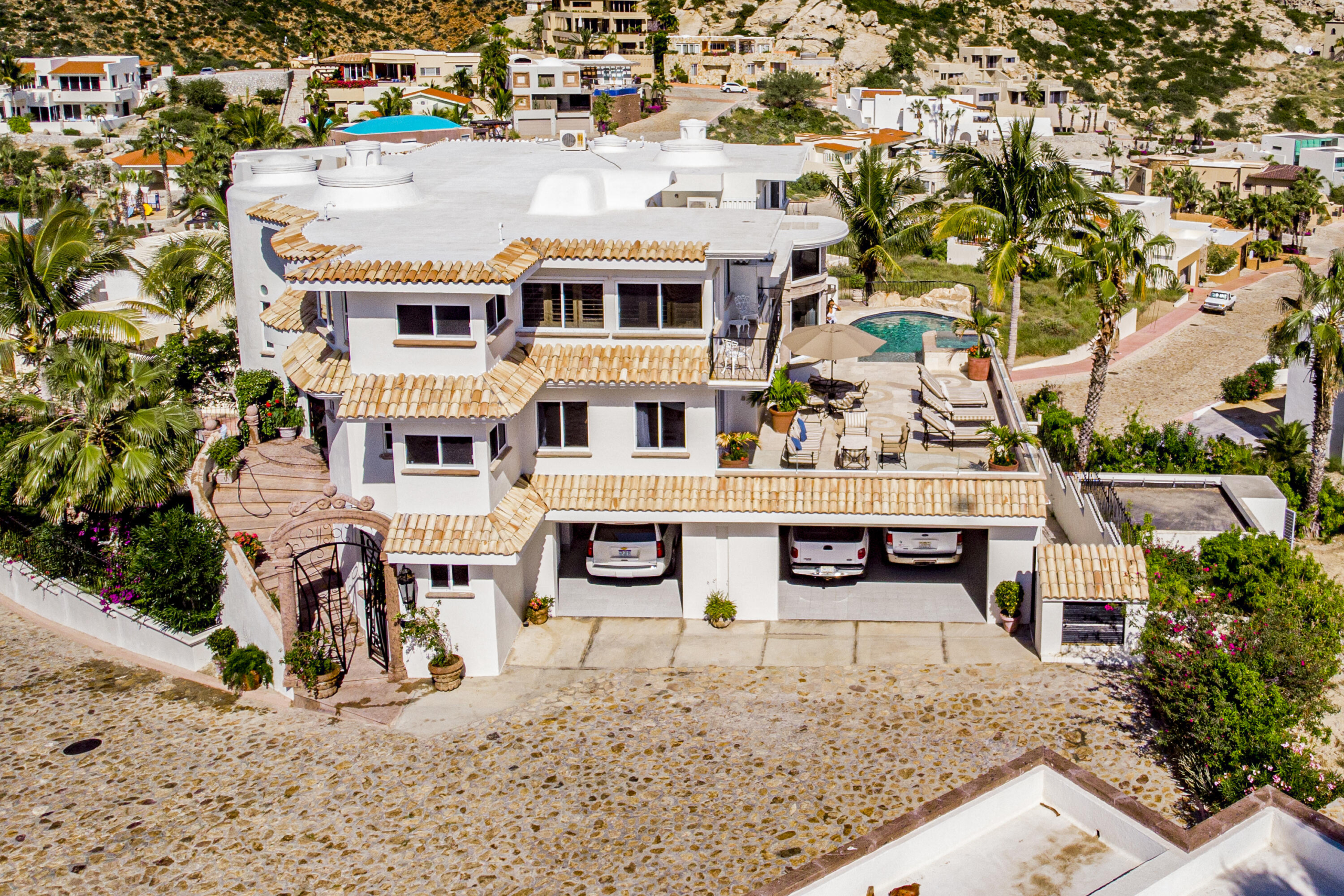 Pedregal Pedregal Csl Where the Pacific becomes your private theater.Perched on the cliffs of El Pedregal, Milichichi is a rare convergence of architectural precision and raw natural drama. From every level of this four-story residence, the Pacific stretches endlessly before you -- and during the season, whales breach and call close enough to hear from the comfort of your deck. This is not a for sale