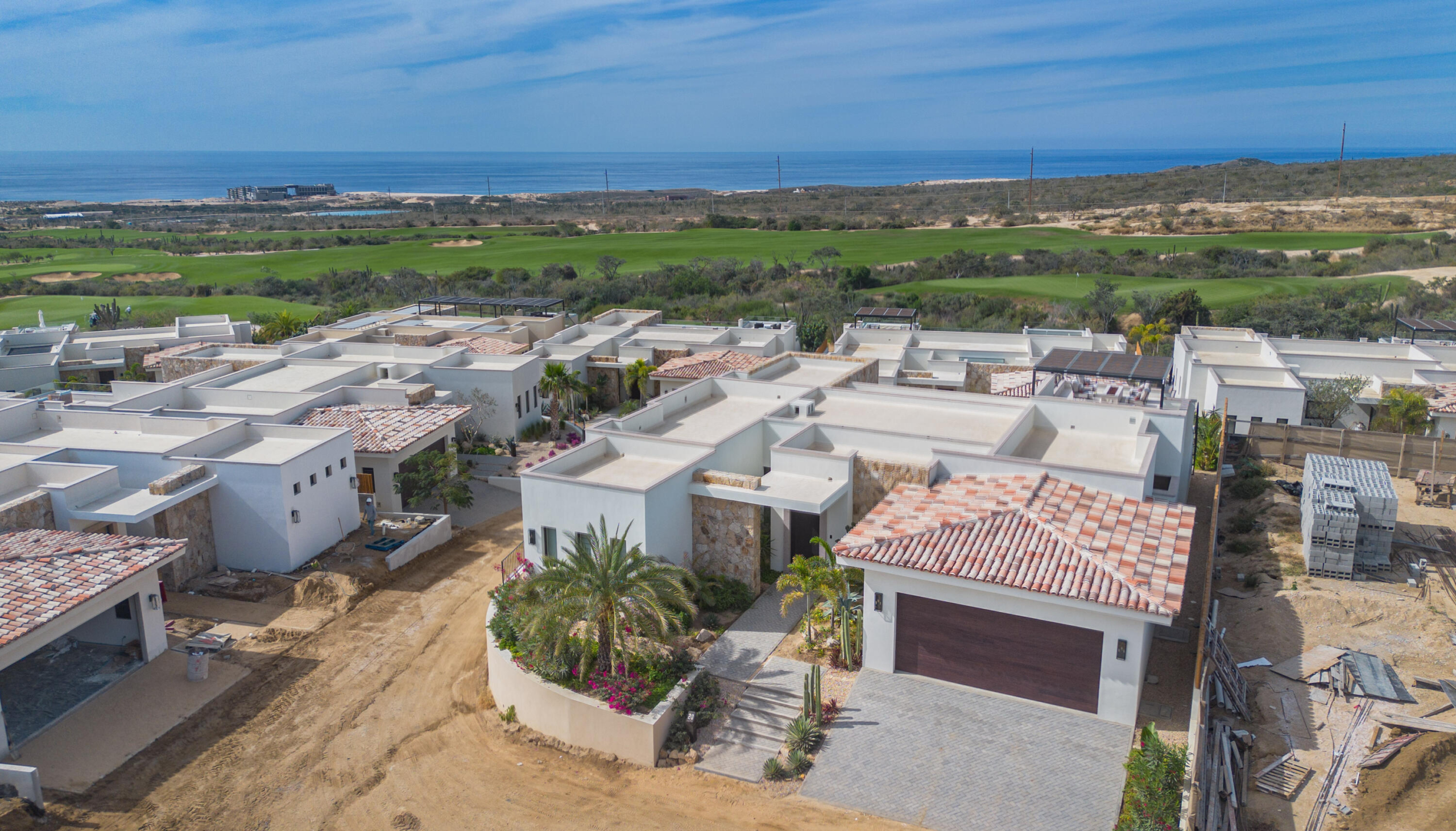 Pedregal Todos Santos-General Casa Corfu brings Mediterranean flare to Todos Santos. This spacious 3 bed 3.5 bath home sits on an expansive half-acre lot, a rare find in Todos Santos, and offers exceptional potential for future additions such as a casita or a pool. The layout creates an easy flow and seamless connection between indoor comfort and outdoor living. The property is situated on the highly desirable beach side of Camino a Las Playitas and is a very short walk to the beach. You will enjoy unobstructed, 360-degree – Las Terrazas 20, Pacific, Pacific, BS