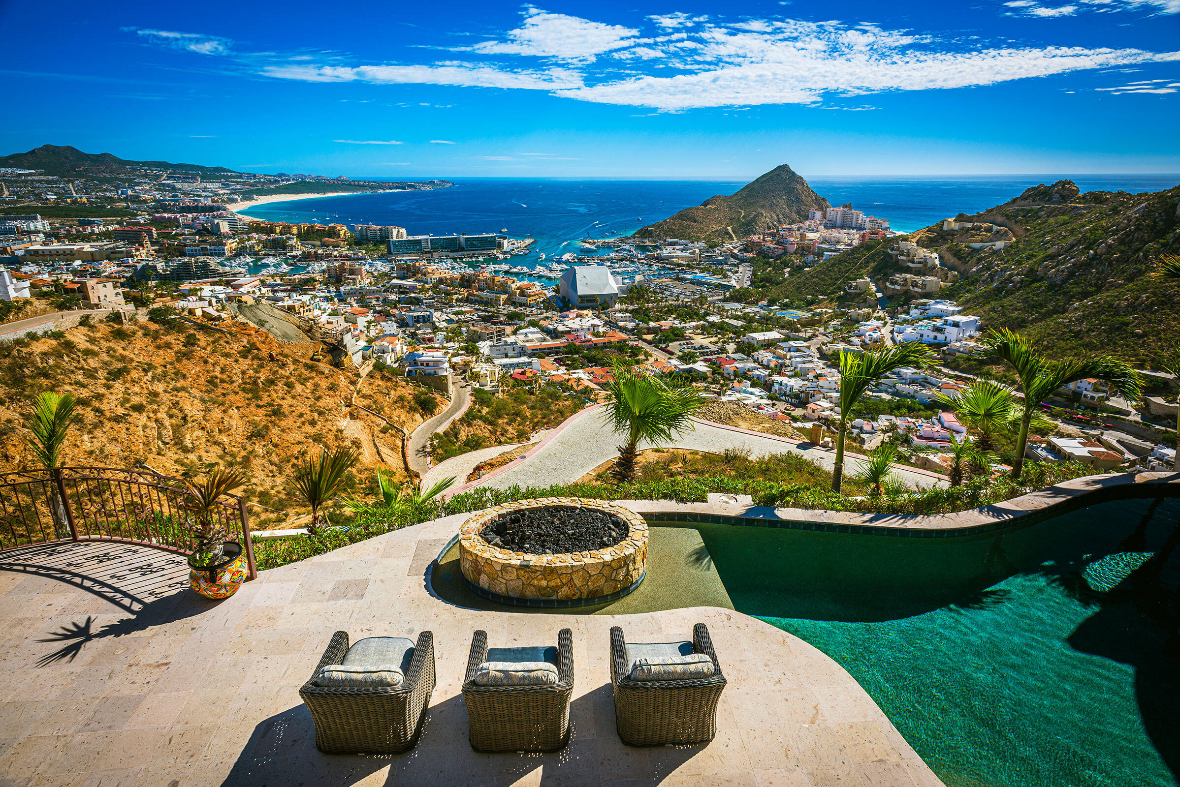 Pedregal Pedregal Csl Perched majestically above the iconic PEDREGAL sign, this rare estate offers the most coveted vantage point in Baja. Experience breathtaking dual for sale