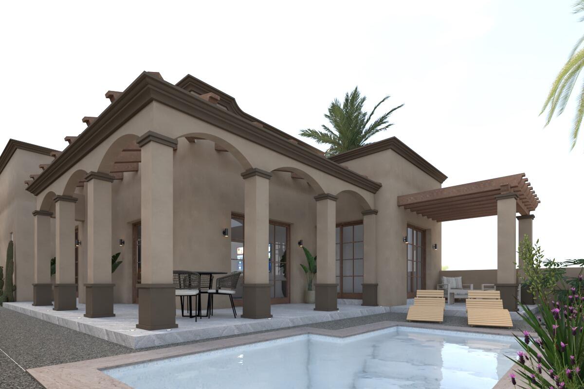 Pedregal El Sargento Casa Vida Lenta is a beautifully constructed single-story casita offers thoughtful design, high ceilings, and sweeping – sn San Ignacio Blvd, Loreto, BS