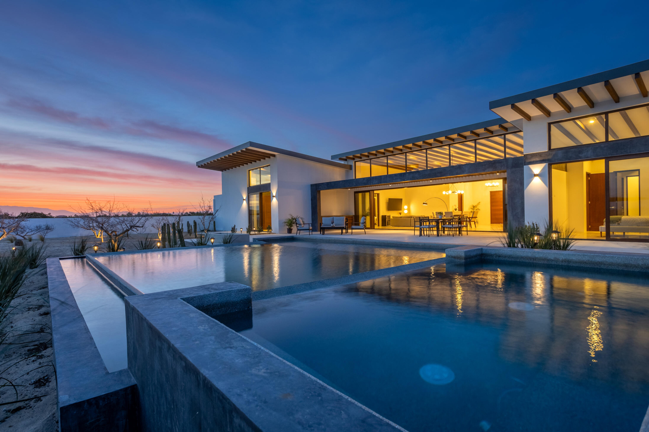 Pedregal El Sargento Casa Vida Lenta is a beautifully constructed single-story casita offers thoughtful design, high ceilings, and sweeping – Villa De Faro, East Cape, BS