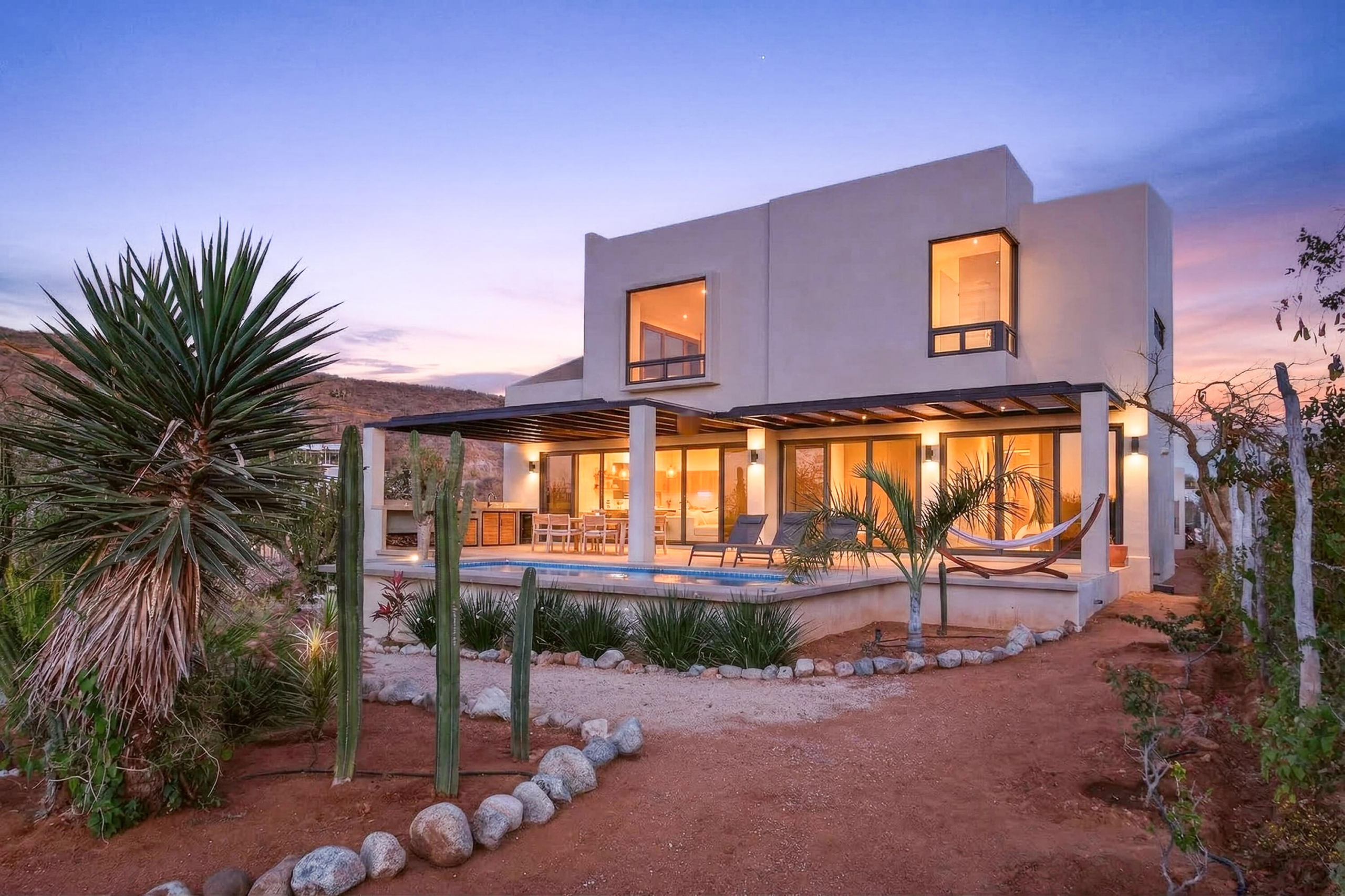 Pedregal Pedregal Csl Looking for your dream home in Pedregal de Cabo San Lucas? Explore Villa Tamika, each of its 3 bedrooms offers a private bathroom. With an open floor plan walking from the living room to a terrace overlooking the lower level pool area. Well-equipped featuring a wonderful terrace with a swimming pool, jacuzzi, lounge chairs and a shaded dining area on the patio. Fire up the outdoor grill and enjoy with friends and family. Admire – Camino del Conejo, PEDREGAL, Cabo San Lucas, BS